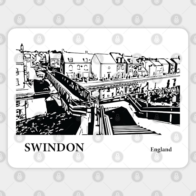 Swindon England Sticker by Lakeric